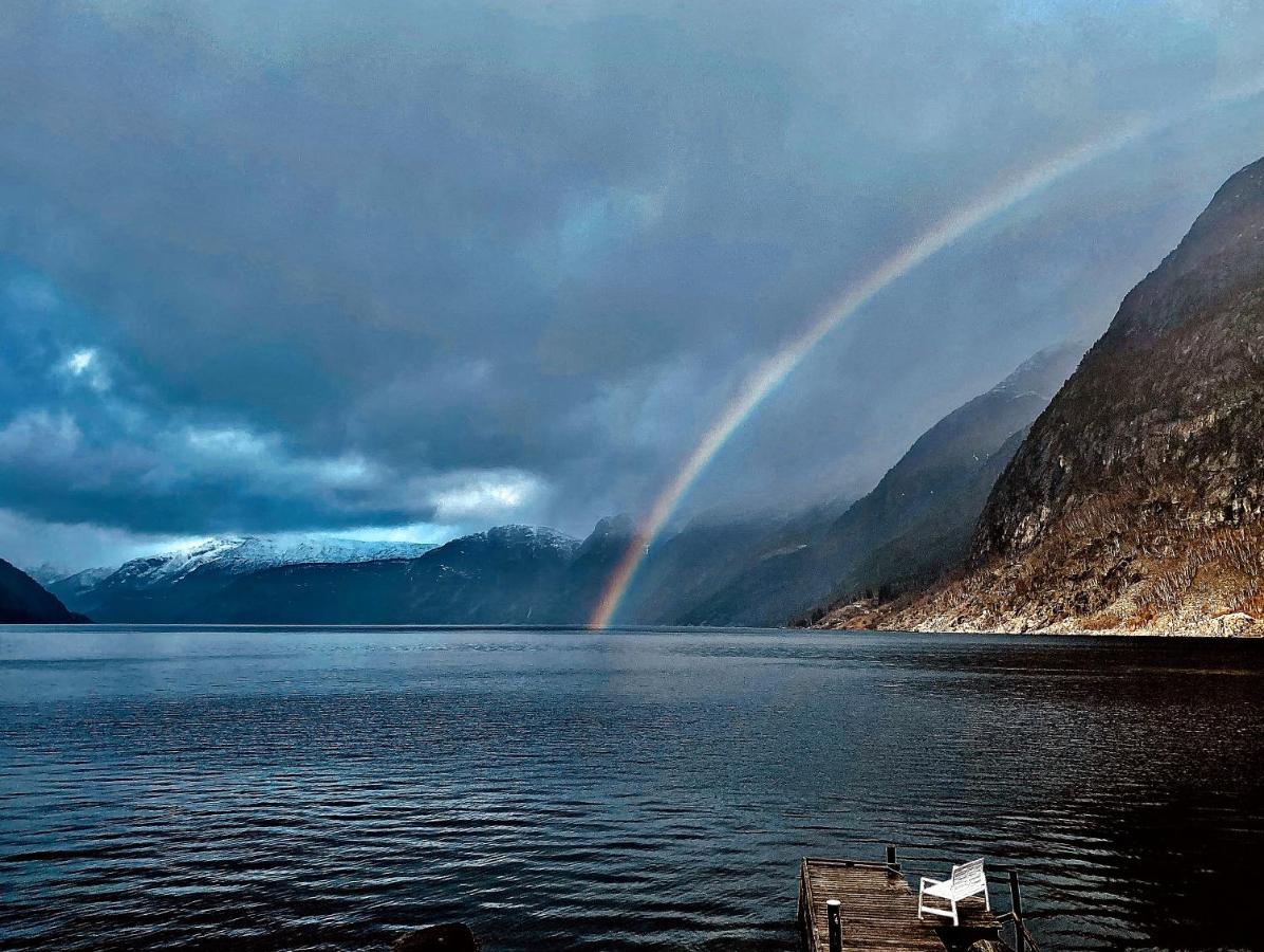 Fjordperlen Villa Eidfjord Exterior foto