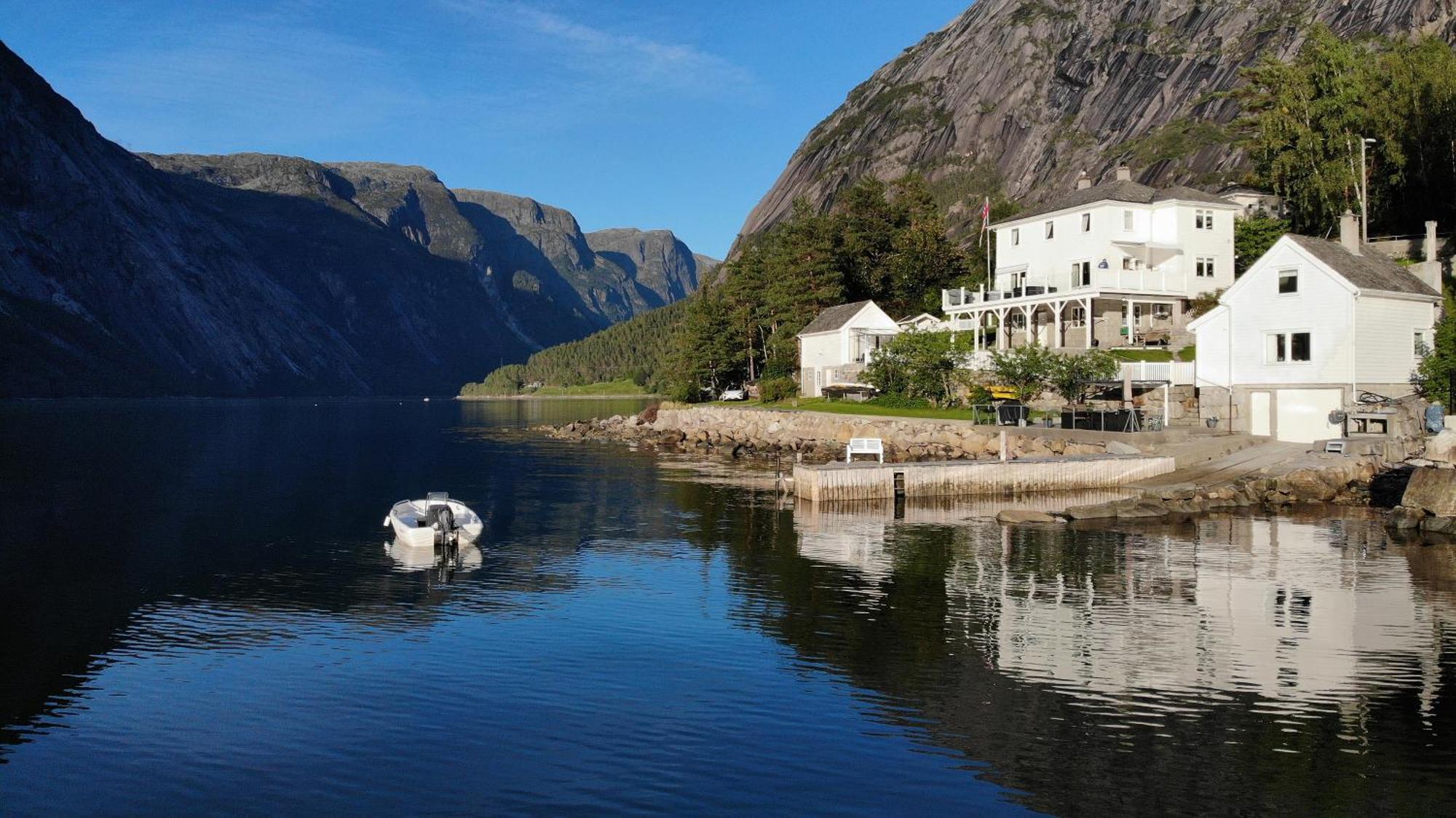 Fjordperlen Villa Eidfjord Exterior foto