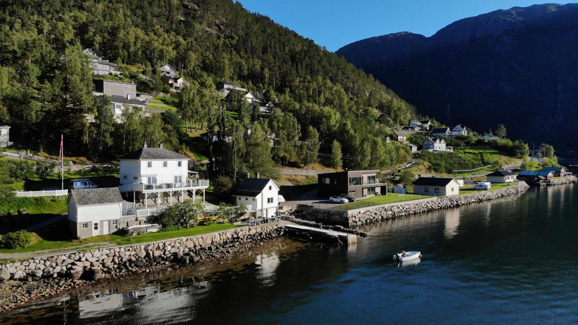 Fjordperlen Villa Eidfjord Exterior foto