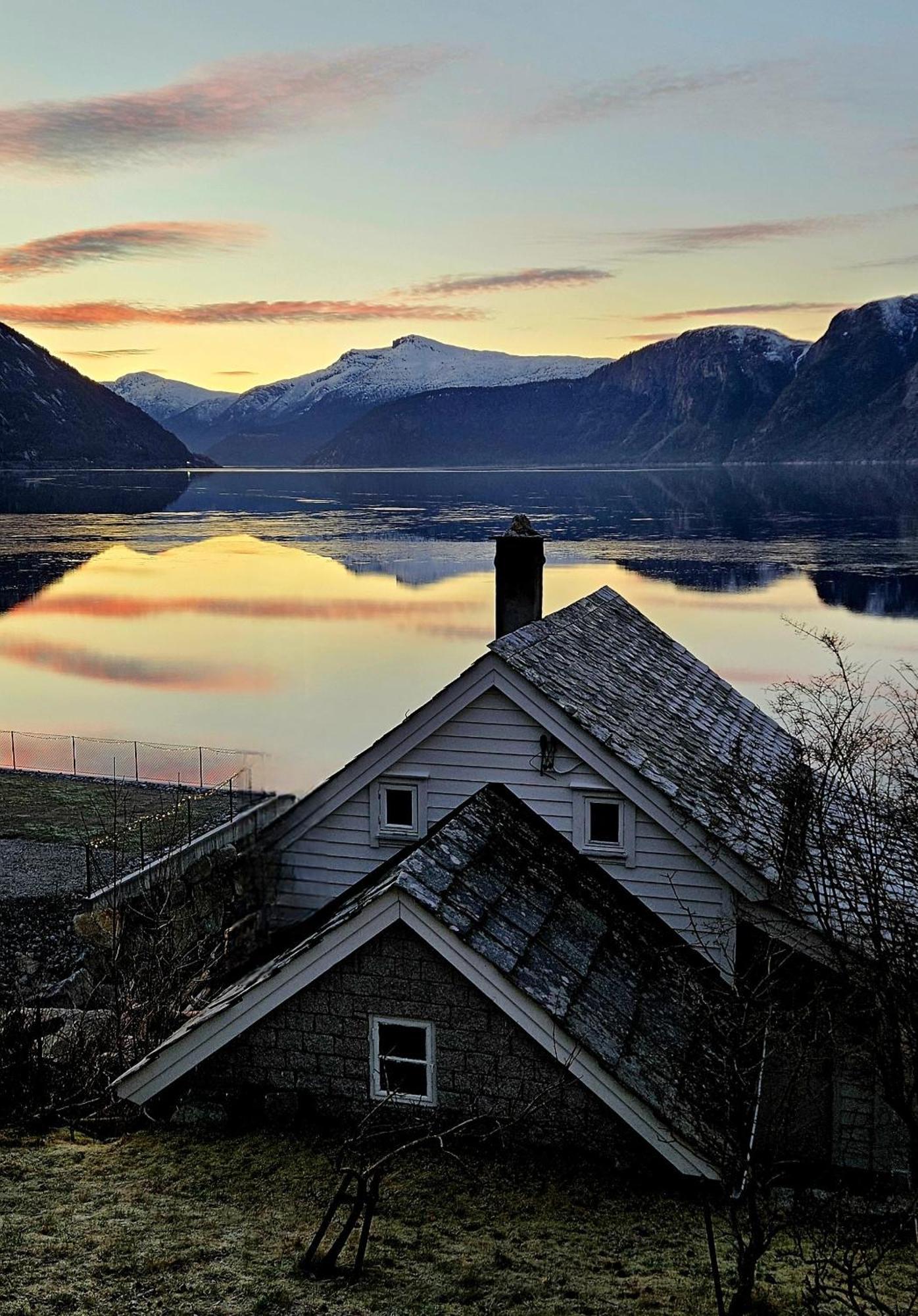 Fjordperlen Villa Eidfjord Exterior foto