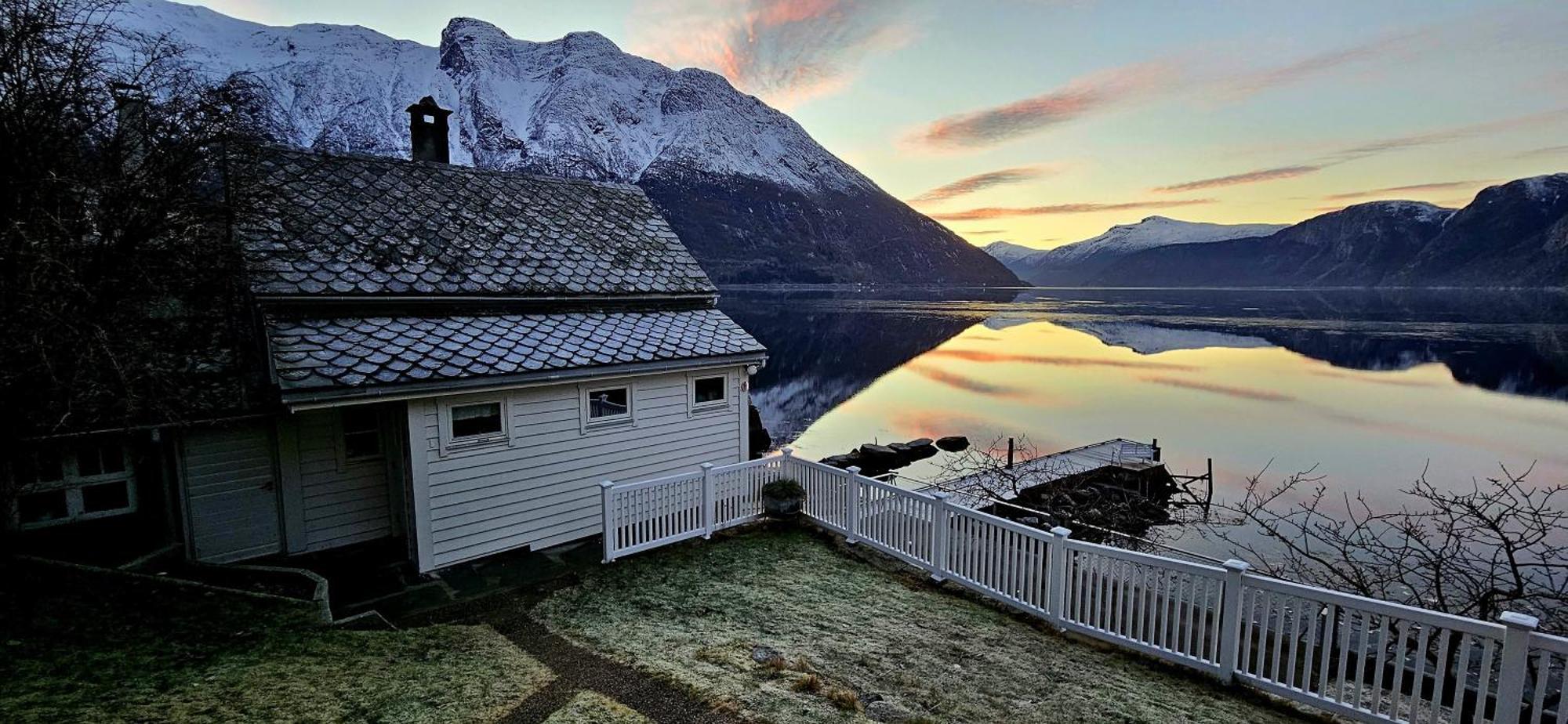 Fjordperlen Villa Eidfjord Exterior foto
