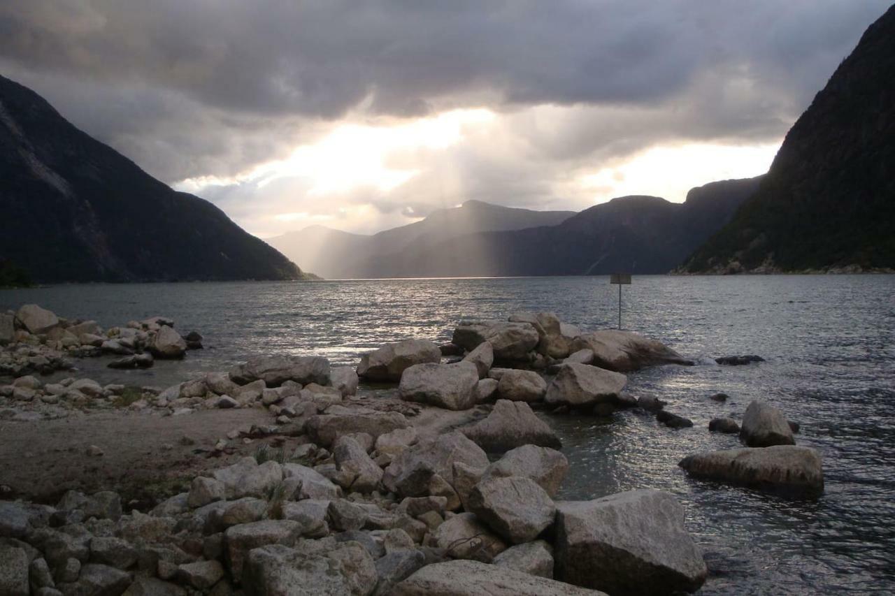 Fjordperlen Villa Eidfjord Exterior foto