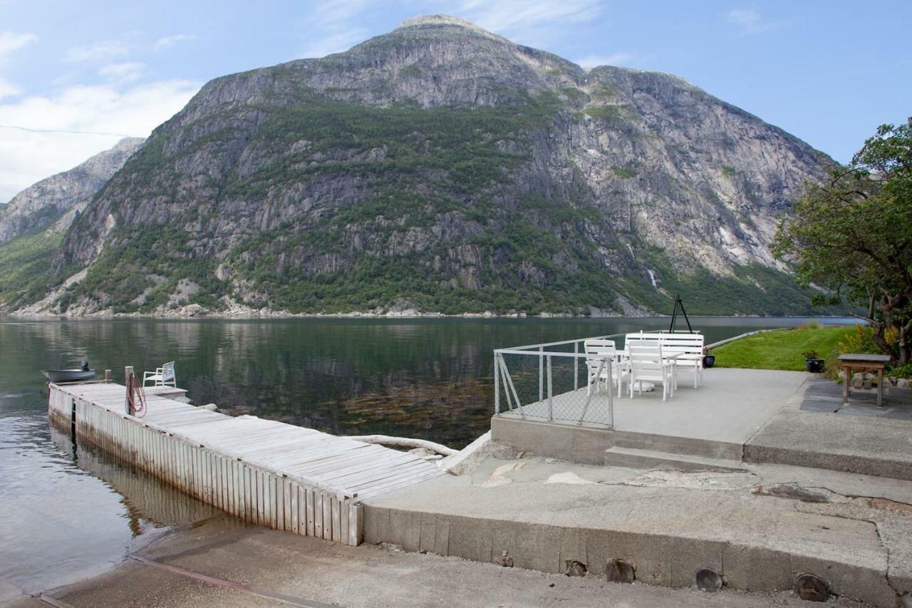 Fjordperlen Villa Eidfjord Exterior foto