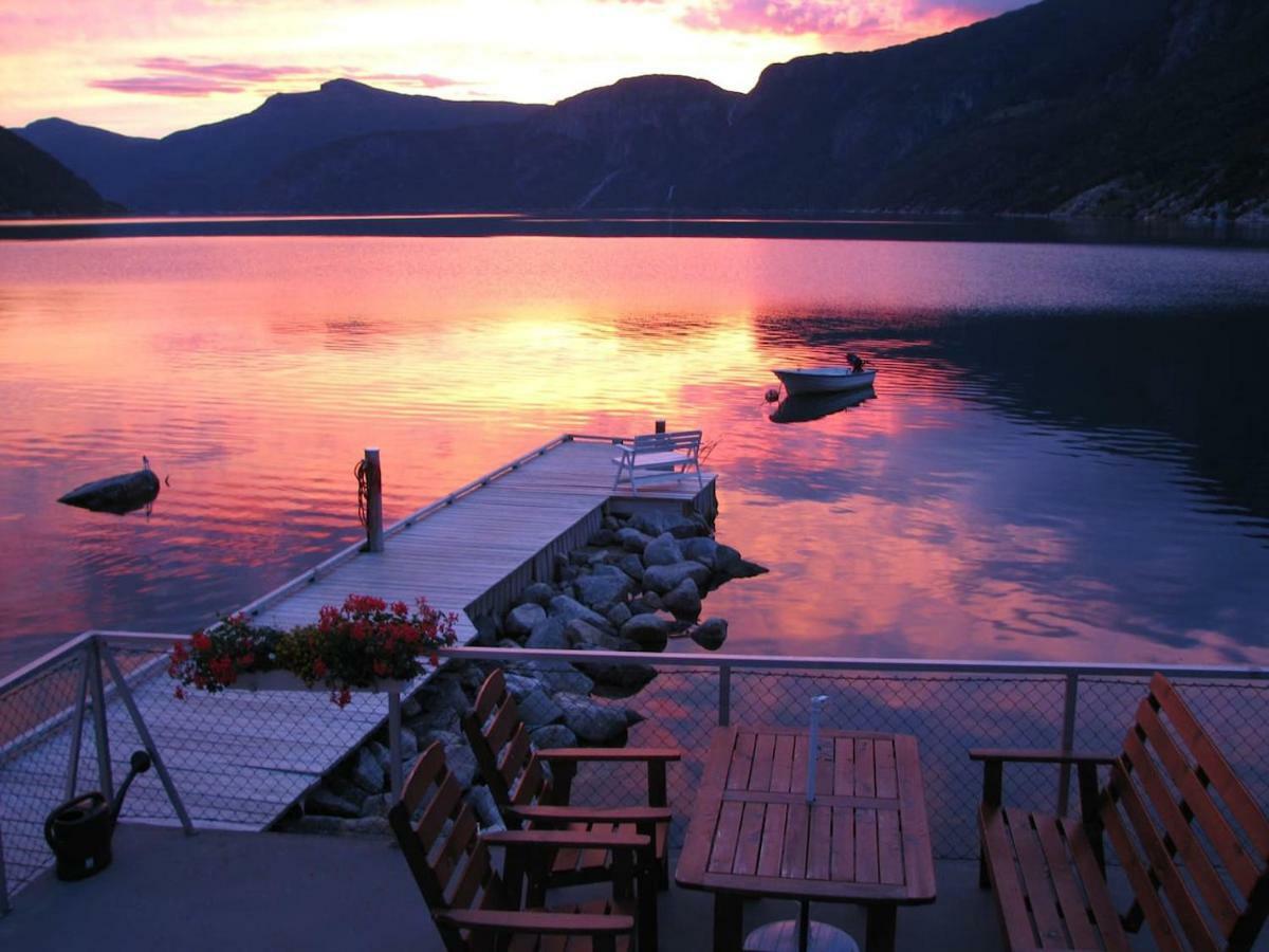 Fjordperlen Villa Eidfjord Exterior foto