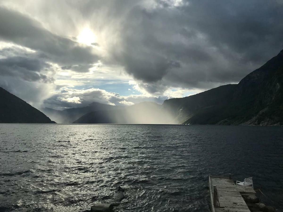 Fjordperlen Villa Eidfjord Exterior foto