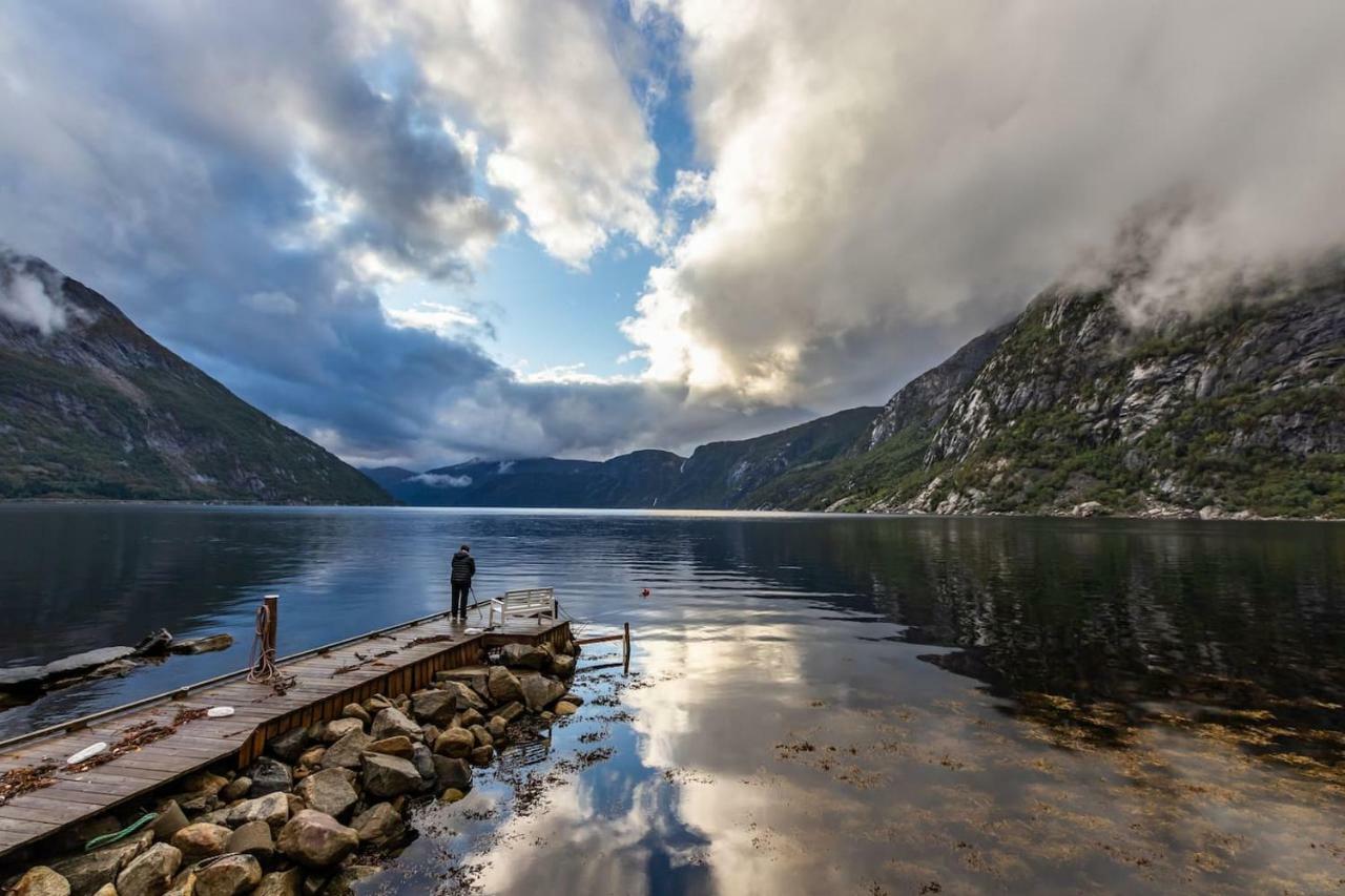 Fjordperlen Villa Eidfjord Exterior foto